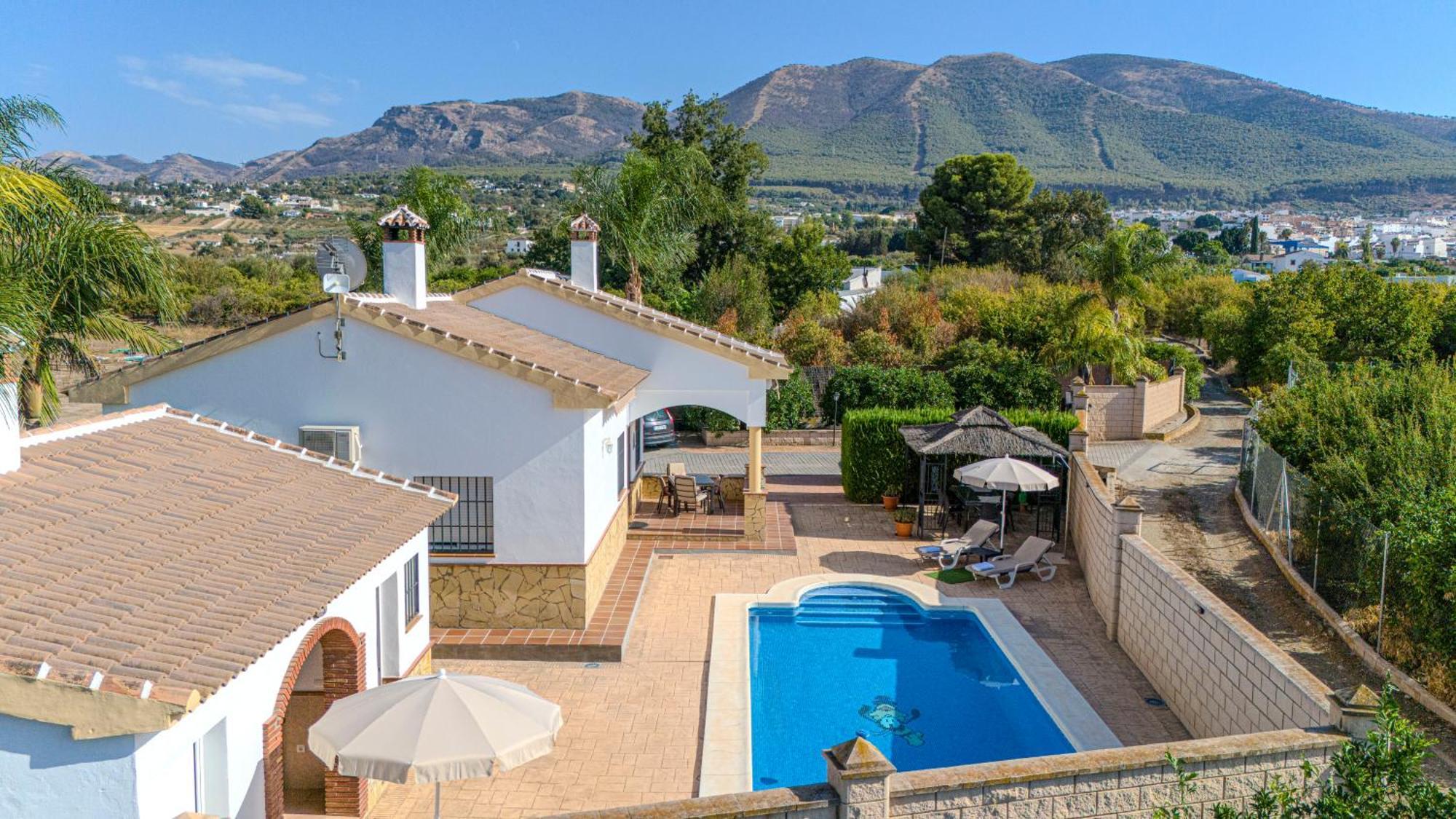 Alhaurín el Grande Casa Rural Tipica Andaluza, Wifi,Piscina, Barbacoa, Aire Acondicionado, 5Min Centros מראה חיצוני תמונה